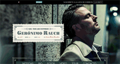 Desktop Screenshot of geronimorauch.com